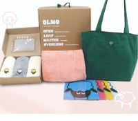 판촉·기획 상품 — OLMO 선물세트와 에코백